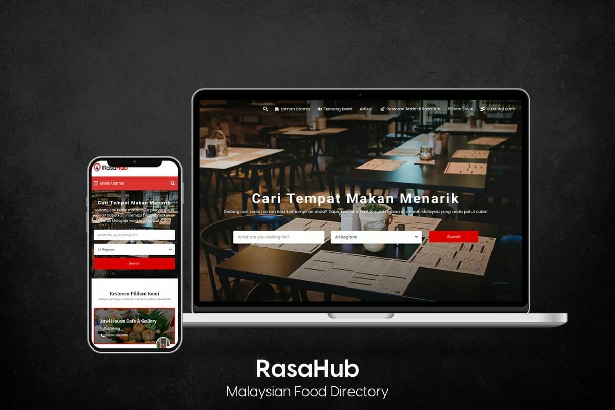 Lamanify Portfolio for Web Design Malaysia - Rasahub