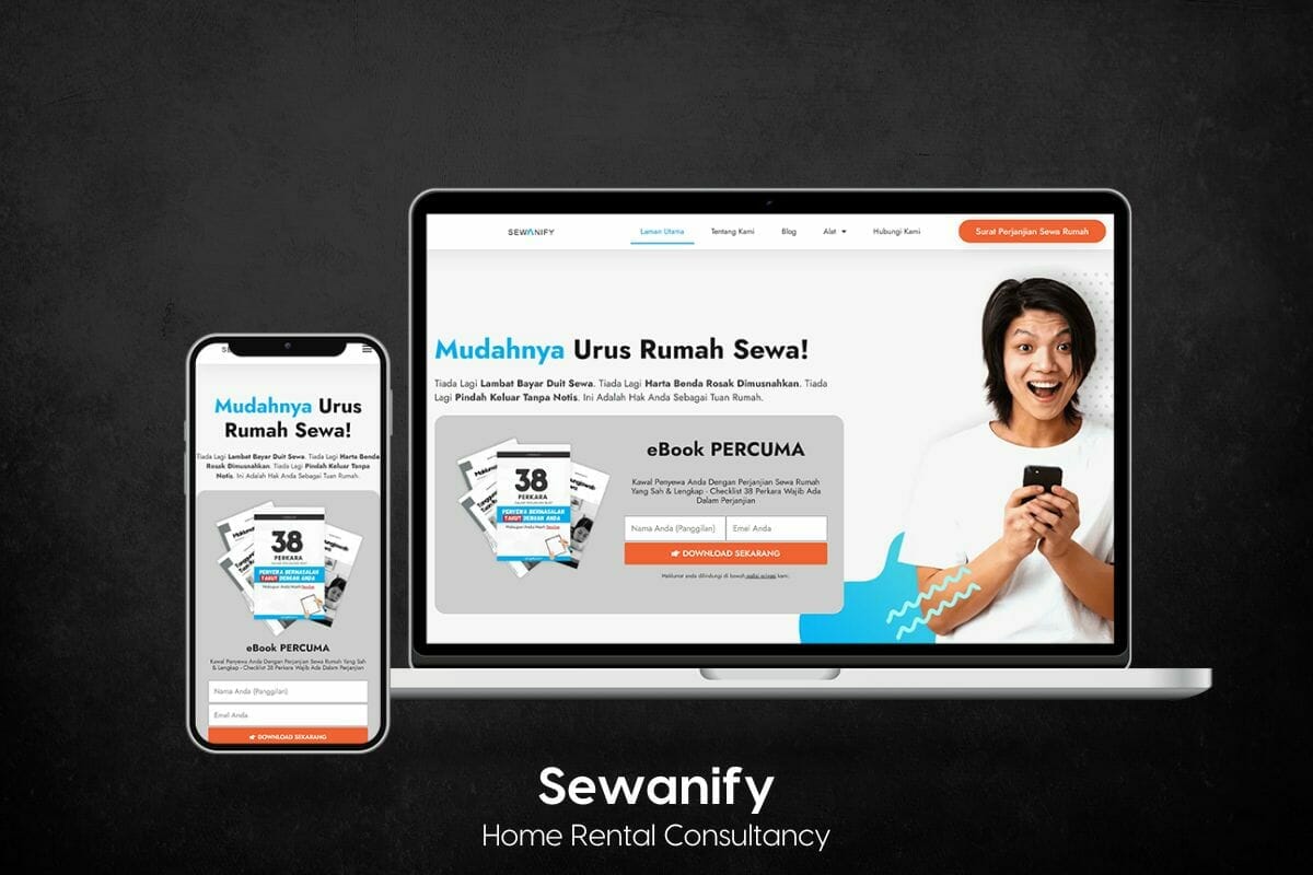 Lamanify Portfolio for Web Design Malaysia - Sewanify