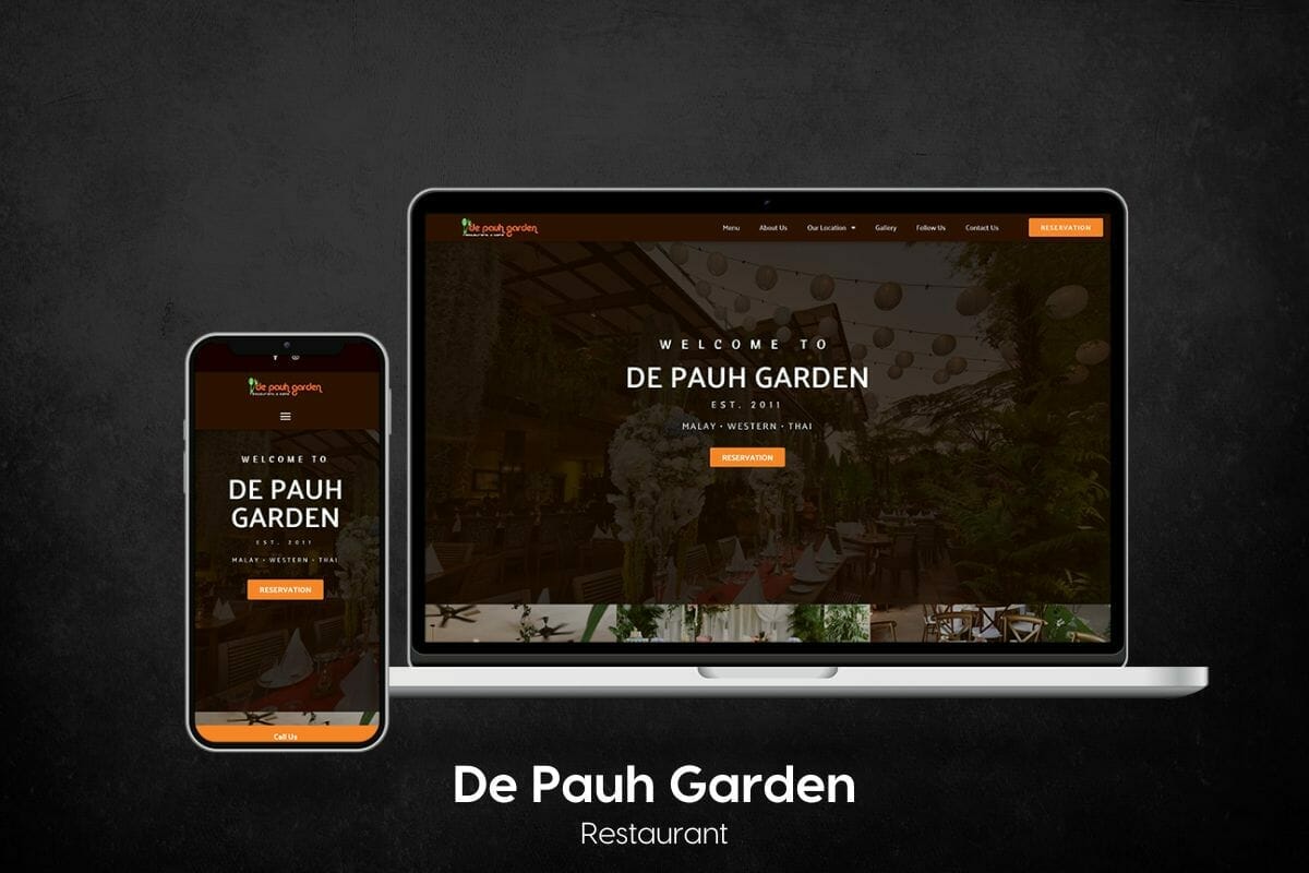Lamanify Portfolio for Web Design Malaysia - De Pauh Garden