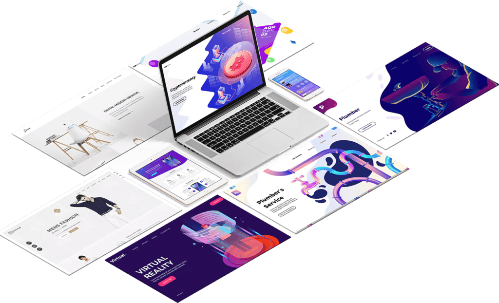 Web Design Malaysia Package - Multiple Variation of Design