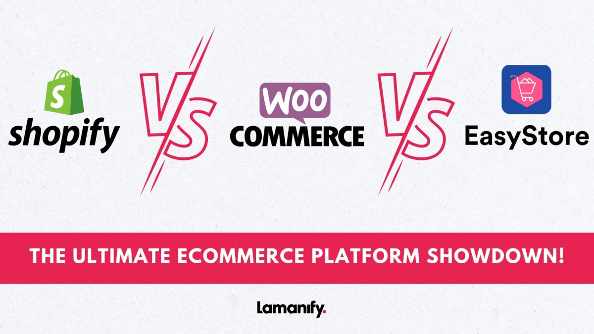 Shopify, WooCommerce & EasyStore Comparison